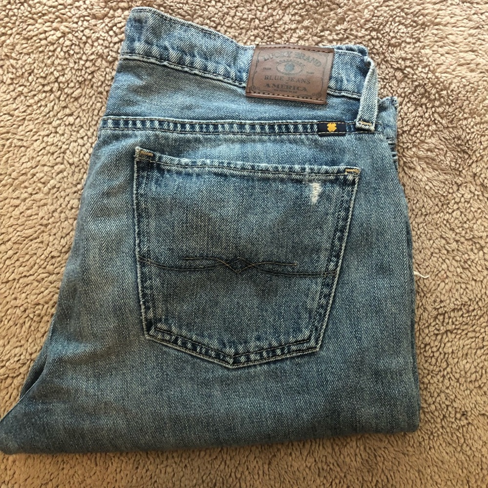 Lucky brand boyfriend jeans